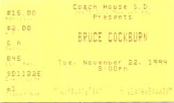 Ticket stub