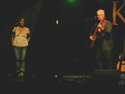 Bruce and Sarah Harmer at Kingfest