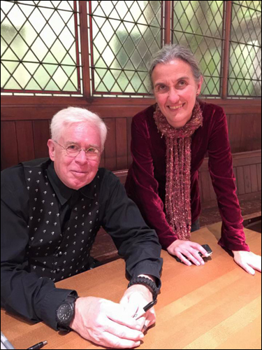 Bruce Cockburn and Nicky Johns Coates 2015 Cardiff, Wales