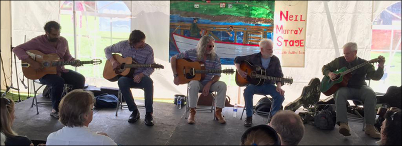 Bruce Cockburn w. Newfoundland Guitarists Duane Andrews, Craig Young, Sandy Morris, Gordon Quinton