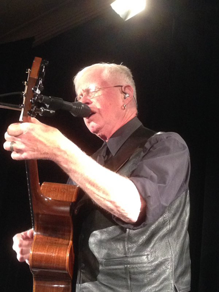 Bruce Cockburn at Pegasus Conference - photo Dr. Ben Chan - Twitter