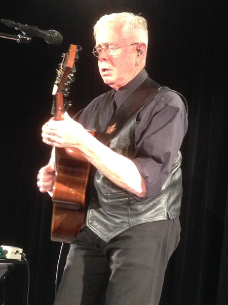 Bruce Cockburn at Pegasus Conference - photo Vinay Sans Borders - Twitter