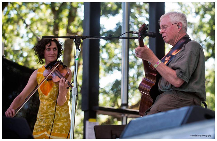 Bruce Cockburn & Jenny Scheinman - Kate Wolf Festival 25June2017- photo by Kim Sallaway