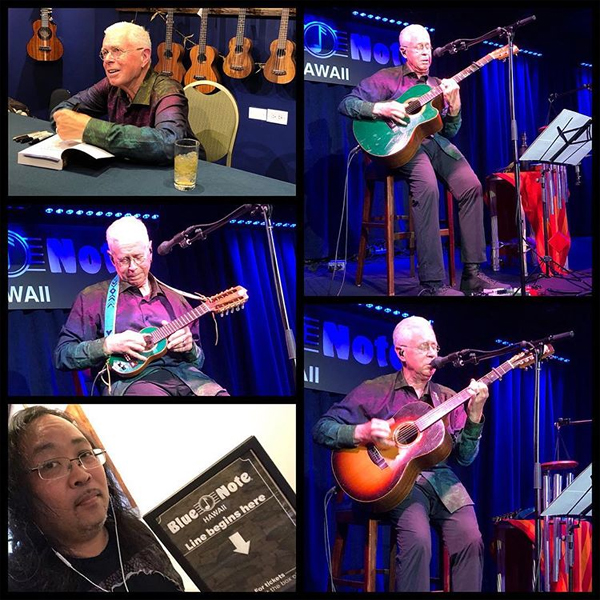 Bruce Cockburn - 20July18 - Hawaii - photo @scrivener
