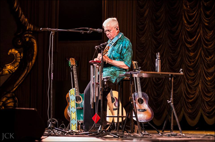 Bruce Cockburn - Sacramento, CA Crest Theatre - 25July18 - photo Joan Carroll Kudin