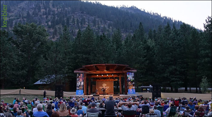 Bruce Cockburn - Leavenworth, WA - Icicle Creek - 28July18 - photo Daniel Keebler