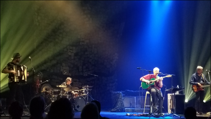Bruce Cockburn & band - February 3, 2018 - Arcata,CA -  photo - Marty Dodd