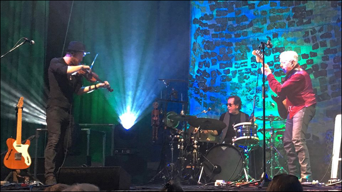 Bruce Cockburn & band - February 9, 2018 - Santa Cruz,CA -  photo - Tom Skeele