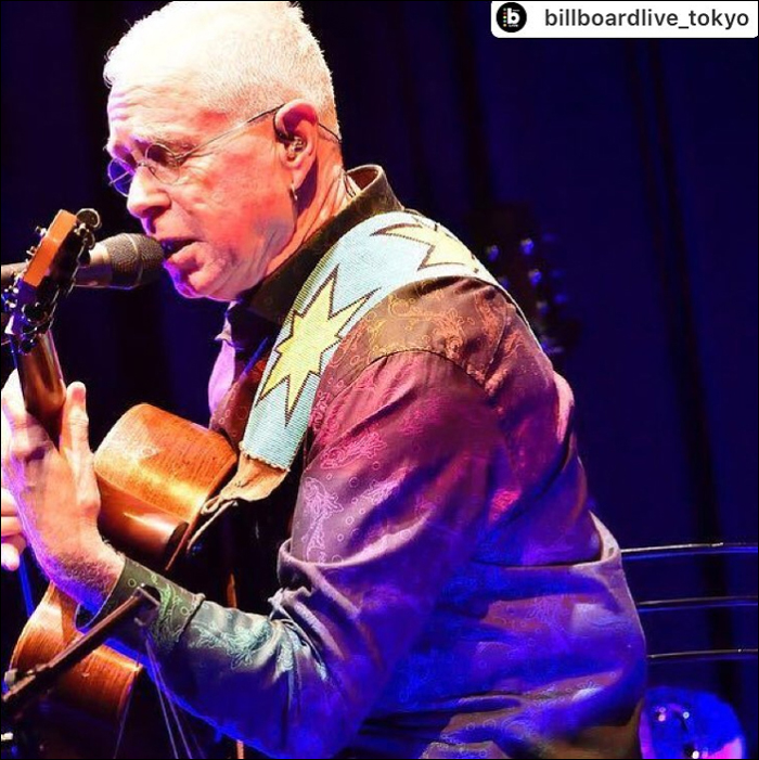 Bruce Cockburn - Tokyo,Japan - Sept2018 - Billboard - photo Tadd Igarashi