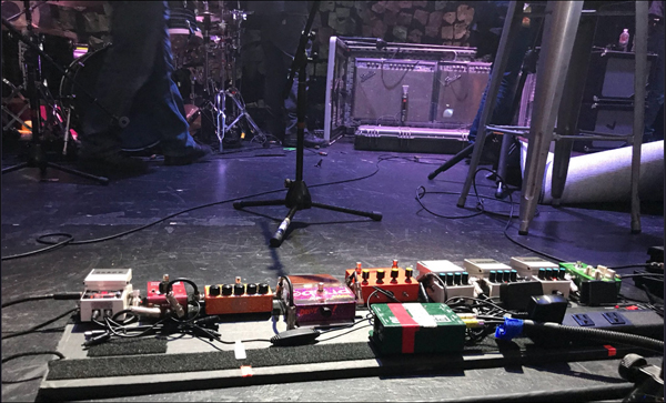 Bruce Cockburn - Stage Gear - January 28, 2018 - Seattle -  photo - Gail Herman