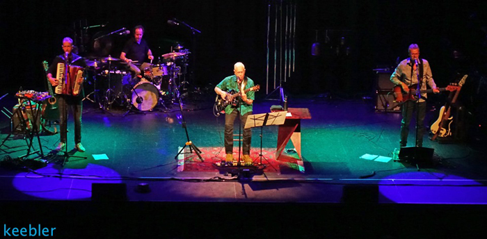 Bruce Cockburn & band - 7Aug19 - Trail, BC - photo Daniel Keebler