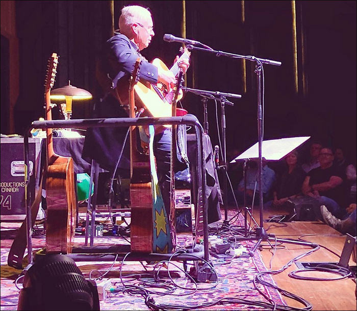 Bruce Cockburn  - Freight & Salvage - Berkeley CA  - 22 November 2019 - photo Brian Gore