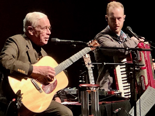 Bruce Cockburn & John Aaron Cockburn - The Egg - Albany, NY  - 25 October 2019 - photo Suzanne DeMuth