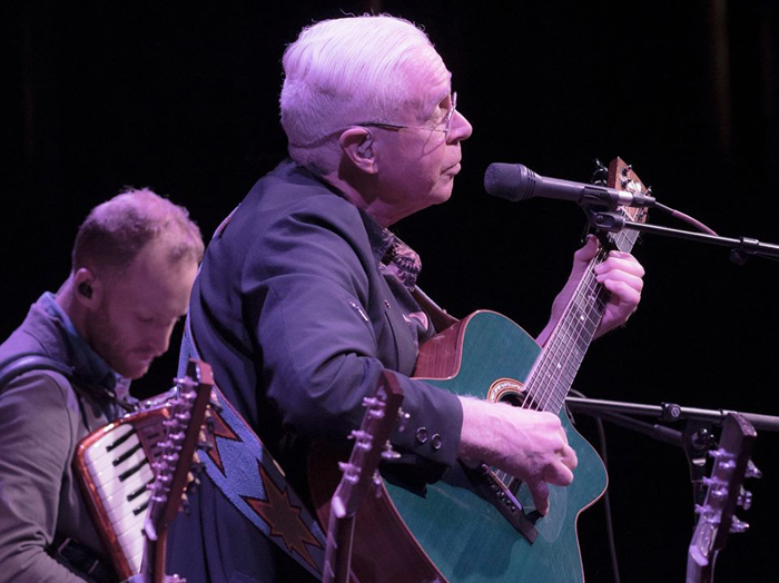 Bruce Cockburn  & John Aaron Cockburn - Freight & Salvage - Berkeley CA  - 22 November 2019 - photo Irene Young