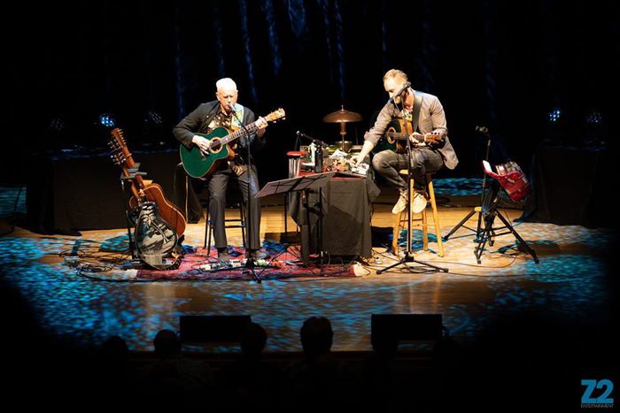 Bruce Cockburn & John Aaron Cockburn - Boulder Theater - Boulder CO  - 17 November 2019 - photo Ryan Cutler