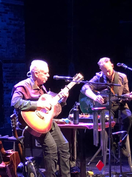 Bruce Cockburn & John Aaron Cockburn Stuart's Opera House 23 September19 photo-Mark Schaeufele