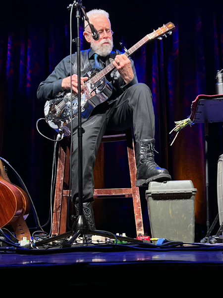 Bruce Cockburn - 17 December 2021 - Aladdin - Portland - photo Lisa Morrison