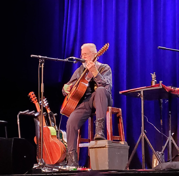 Bruce Cockburn - 19 December 2021 - Neptune - Seattle - photo Steve Numbers