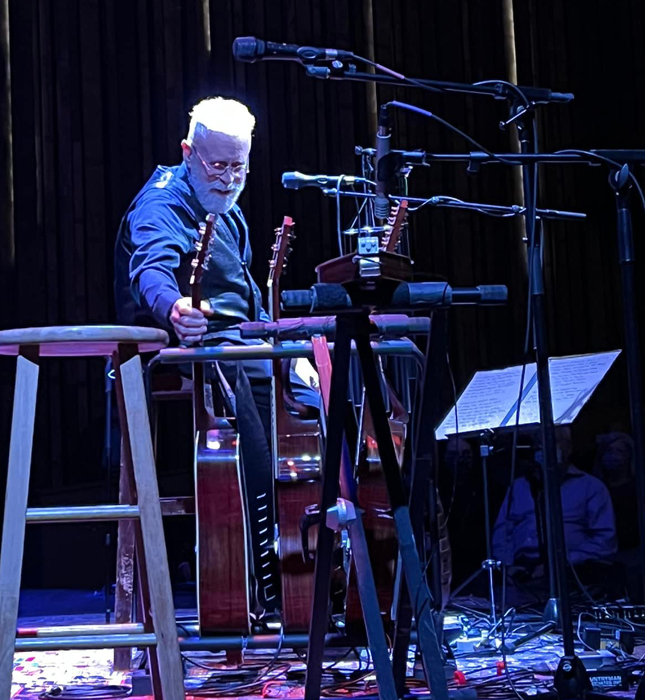 Bruce Cockburn - 9 December 2021 - Freight & Salvage - Berkeley - photo Michael Scharff