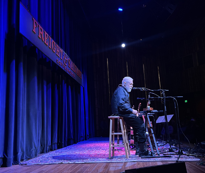 Bruce Cockburn - 9 December 2021 - Freight & Salvage - Berkeley - photo Michael Scharff