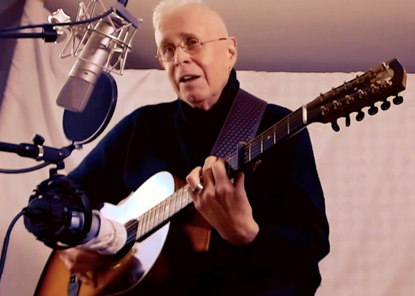 Bruce Cockburn January 2021 Ann Arbor Folk Fest - photo stream capture Dave Hedenstrom