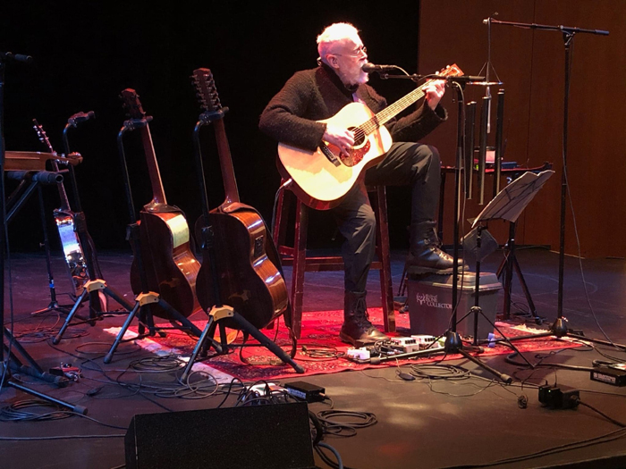 Bruce Cockburn - 25 February 2022 - soundcheck Albany