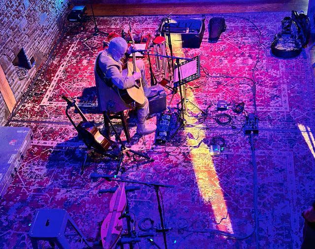Bruce Cockburn 7 November 2024 Levon Helm Studios Woodstock NY photo Russ Cole