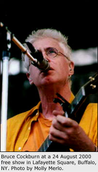 Bruce in 2000. Photo by Molly Merlo.