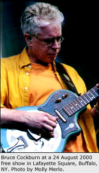 Bruce in 2000. Photo by Molly Merlo.