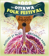 Ottawa Folk festival Poster 2009