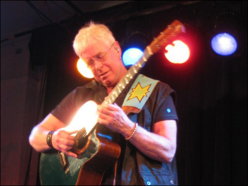 Bruce Cockburn 25April2010 WOW Theater Eugene OR -Photo by Anna Crary