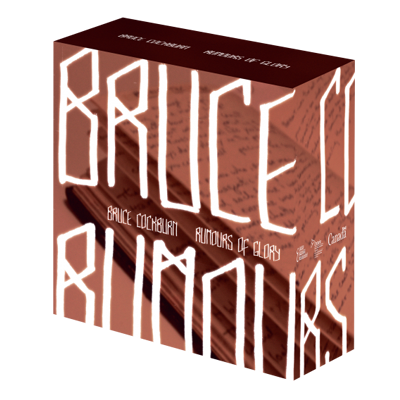 Bruce Cockburn's memoir Rumours of Glory and box set of cds and dvds
