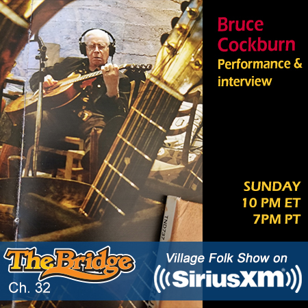 Bruce Cockburn - Sirius FM