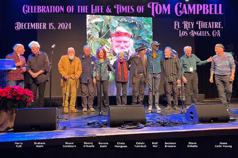 Bruce Cockburn  & friends honor Tom Campbell