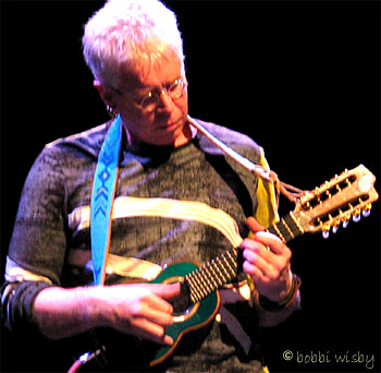 Bruce with charango