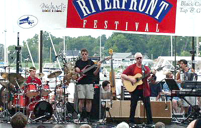 Newburyport Festival-Ben,Steve,Bruce,Julie. photo:Sandy