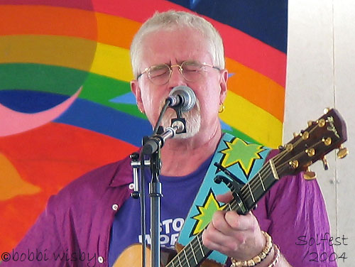 Bruce Cockburn at Solfest - photo: bobbi wisby