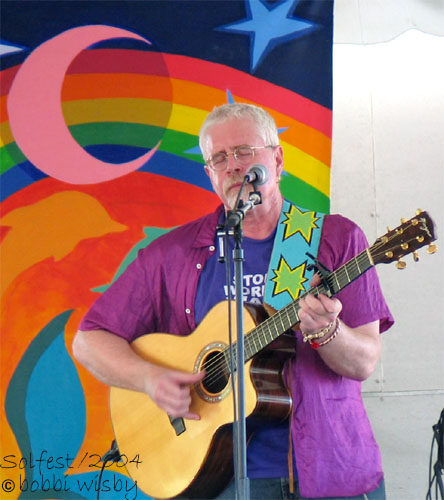 Bruce Cockburn at Solfest - photo: bobbi wisby