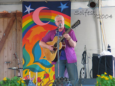 Bruce Cockburn at Solfest - photo: bobbi wisby