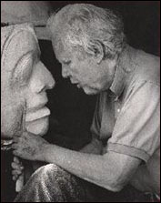 Bill Reid at work.