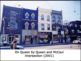 Queen/McCaul area
