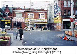 St. Andrews/ Kensington intersection