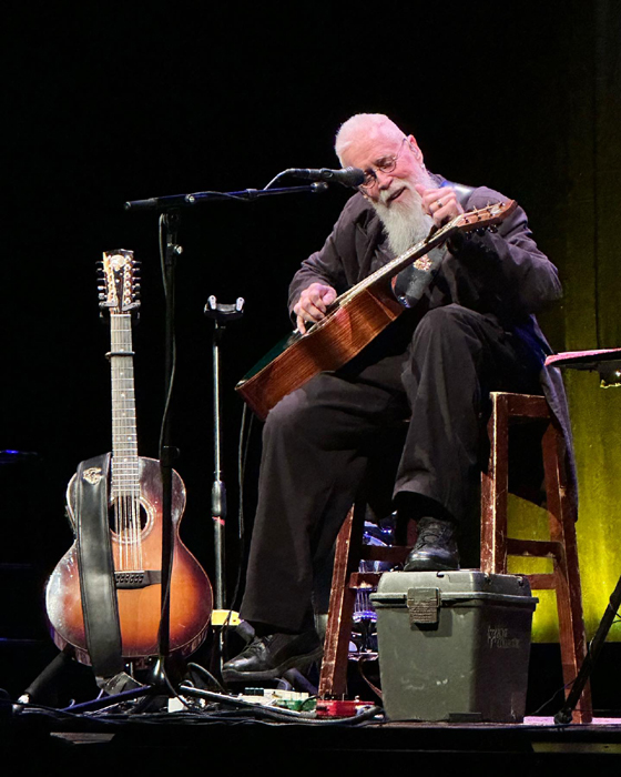 Bruce Cockburn -  1 November 2023 - Tarkingon Centre Carmel IN -  photo Ed Paul Fry