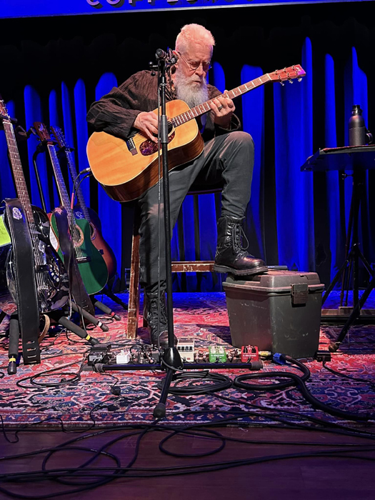 Bruce Cockburn 2dec23 Freight&Salvage Berkeley photo Ben Rei