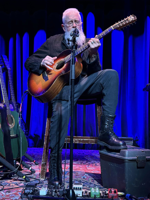 Bruce Cockburn 2dec23 Freight&Salvage Berkeley photo Ben Rei