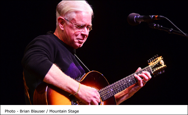 Bruce Cockburn performing on Mountain Stage Photo by Brian Blauser