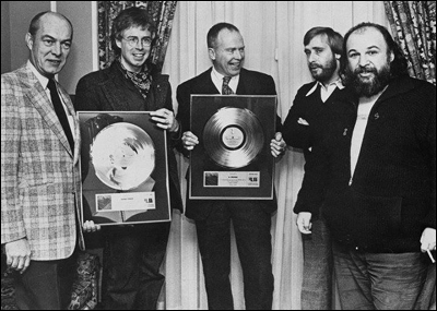 Bruce Cockburn's Night Vision album cover with Horse and Train painting by Alex Colville receiving awards 1974